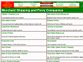 Merchant Shipping Companies Links