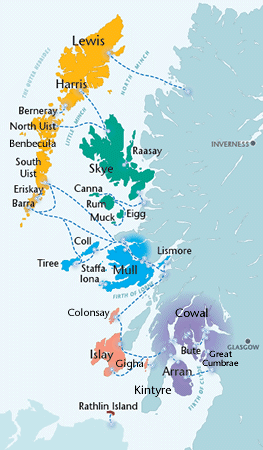 Calmac Ferry Routes